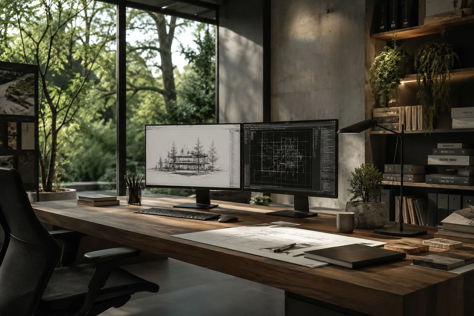 Projet architectural de MH Architectures